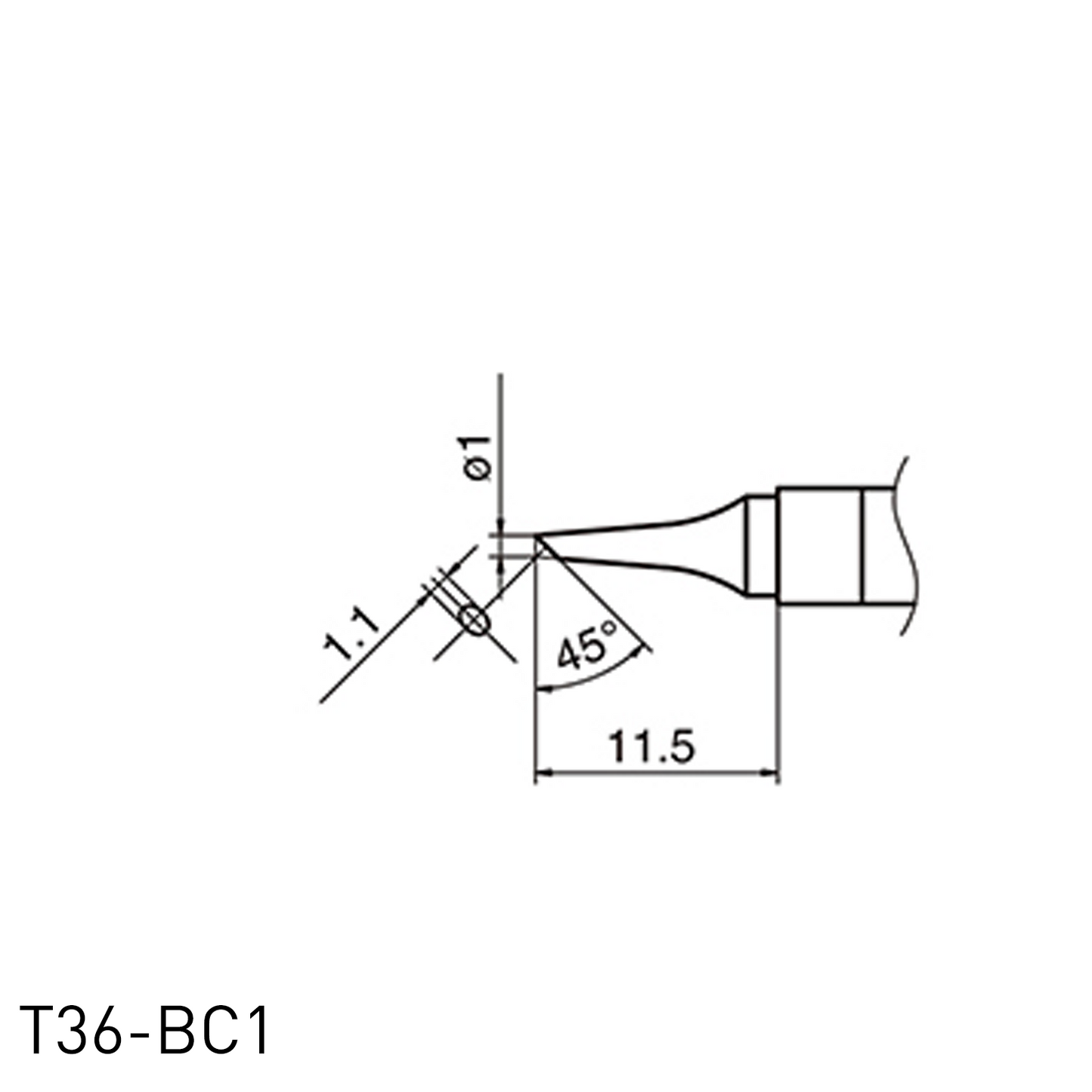 T36 Series Soldering Tips
