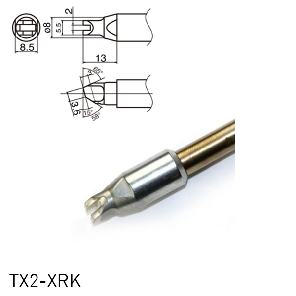 Hakko TX2 Series Soldering Tip TX2-XRK