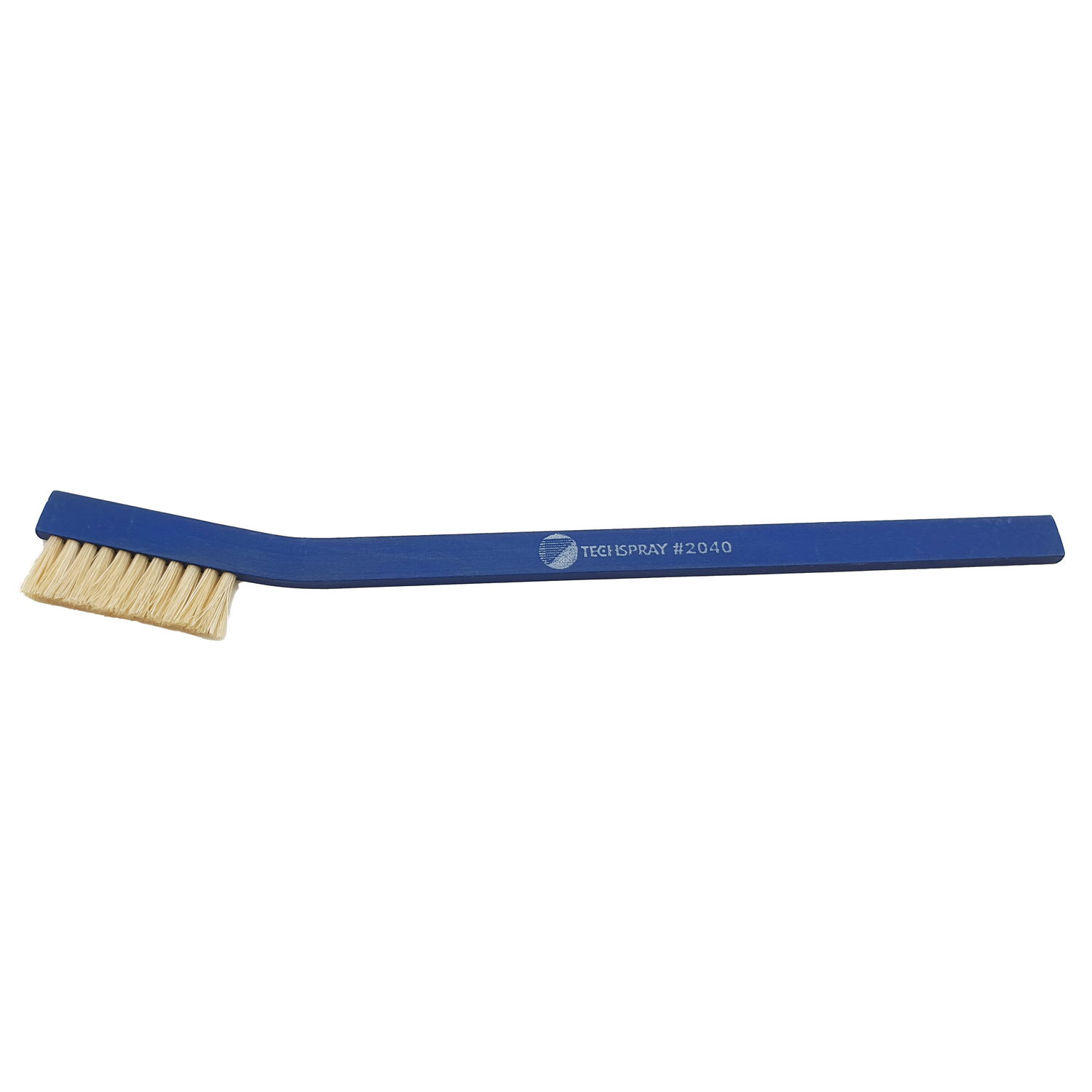 Techspray horse hair aluminum brush 2040-1 esd safe antistatic 13/16 x 3/16" clean dust and dirt off pcb