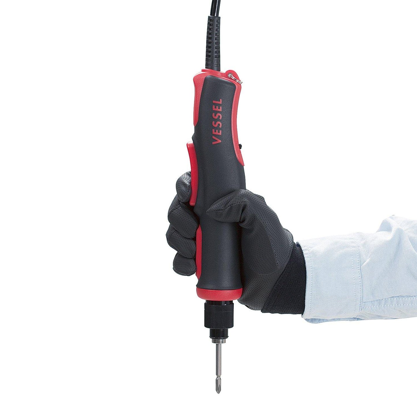 Vessel VE-4000 Electric Screwdriver lever type in use