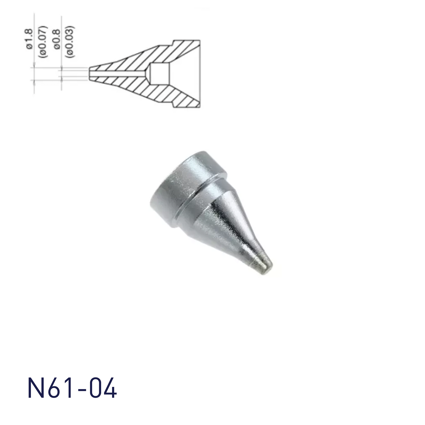 N61-04 Nozzle Φ0.8