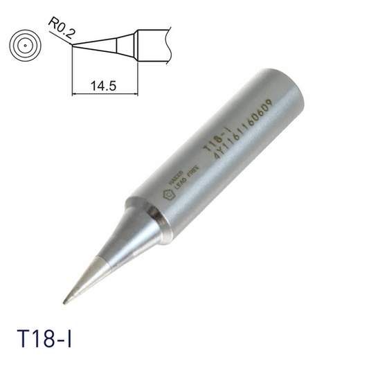 Hakko soldering iron tip T18-I for soldering station FX888, FX888D, FX889, FR701, FR702, FX600 & soldering iron FX8801, FX600